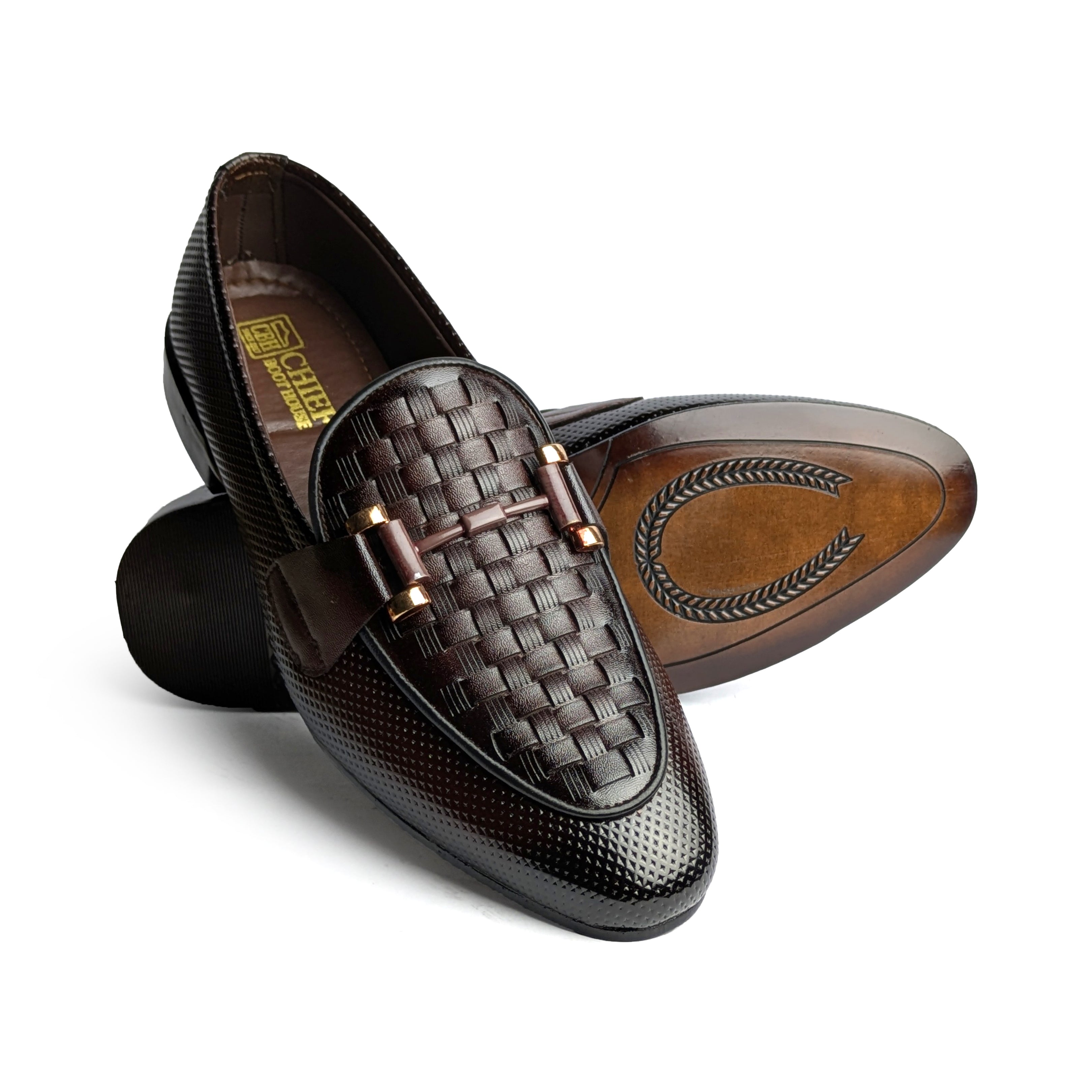 Brown Formal Slip On