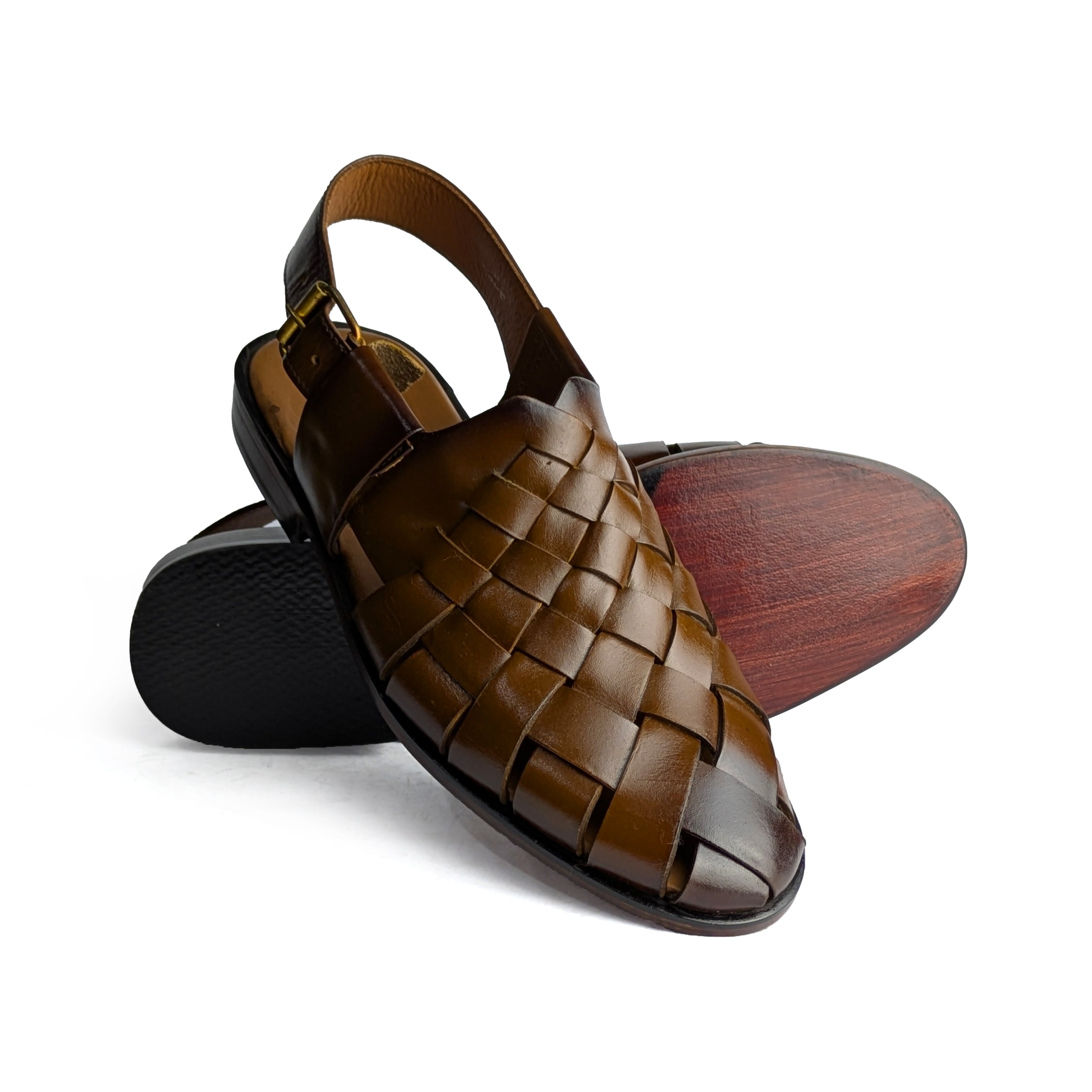 Brown Casual Peshawari