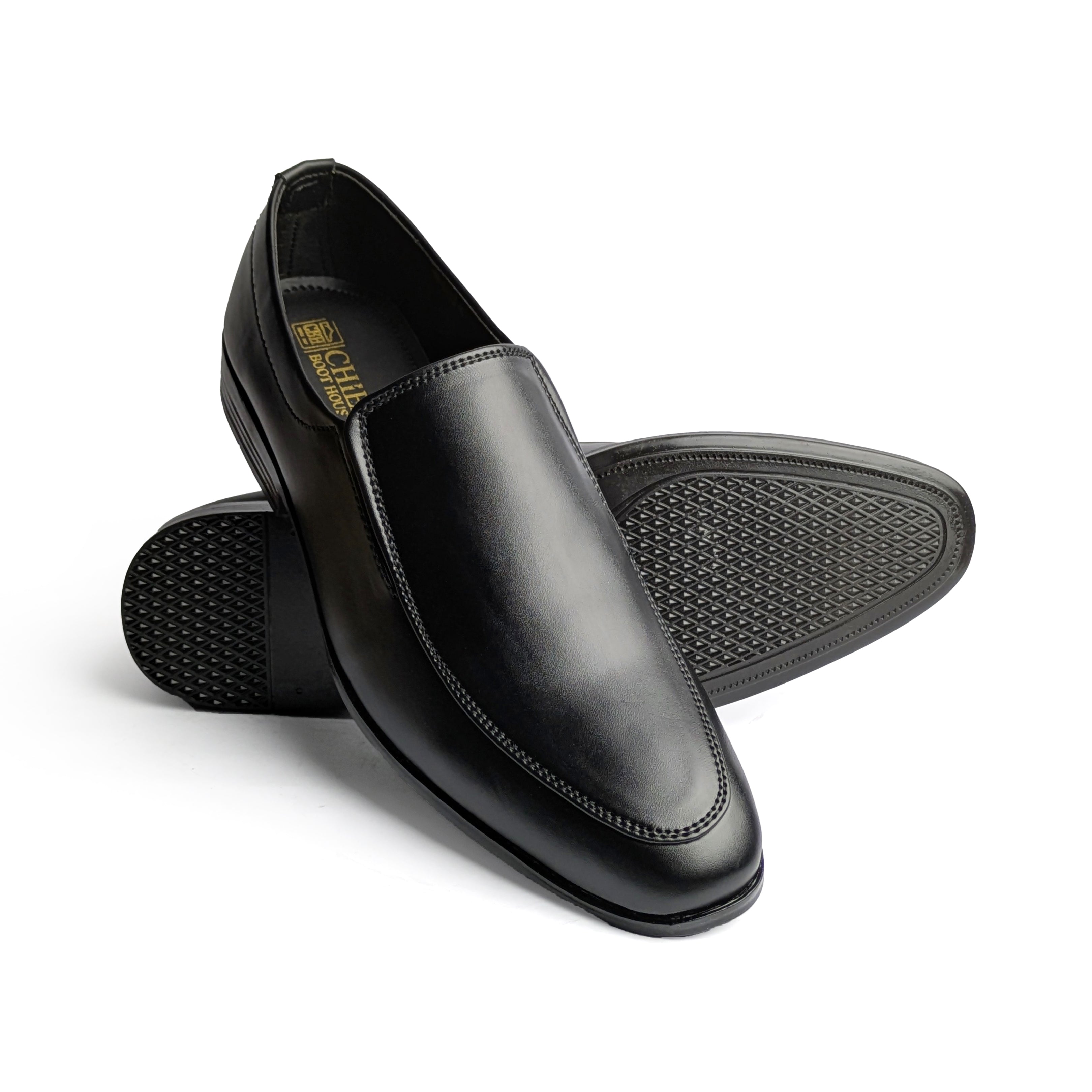 Black Formal Slip On