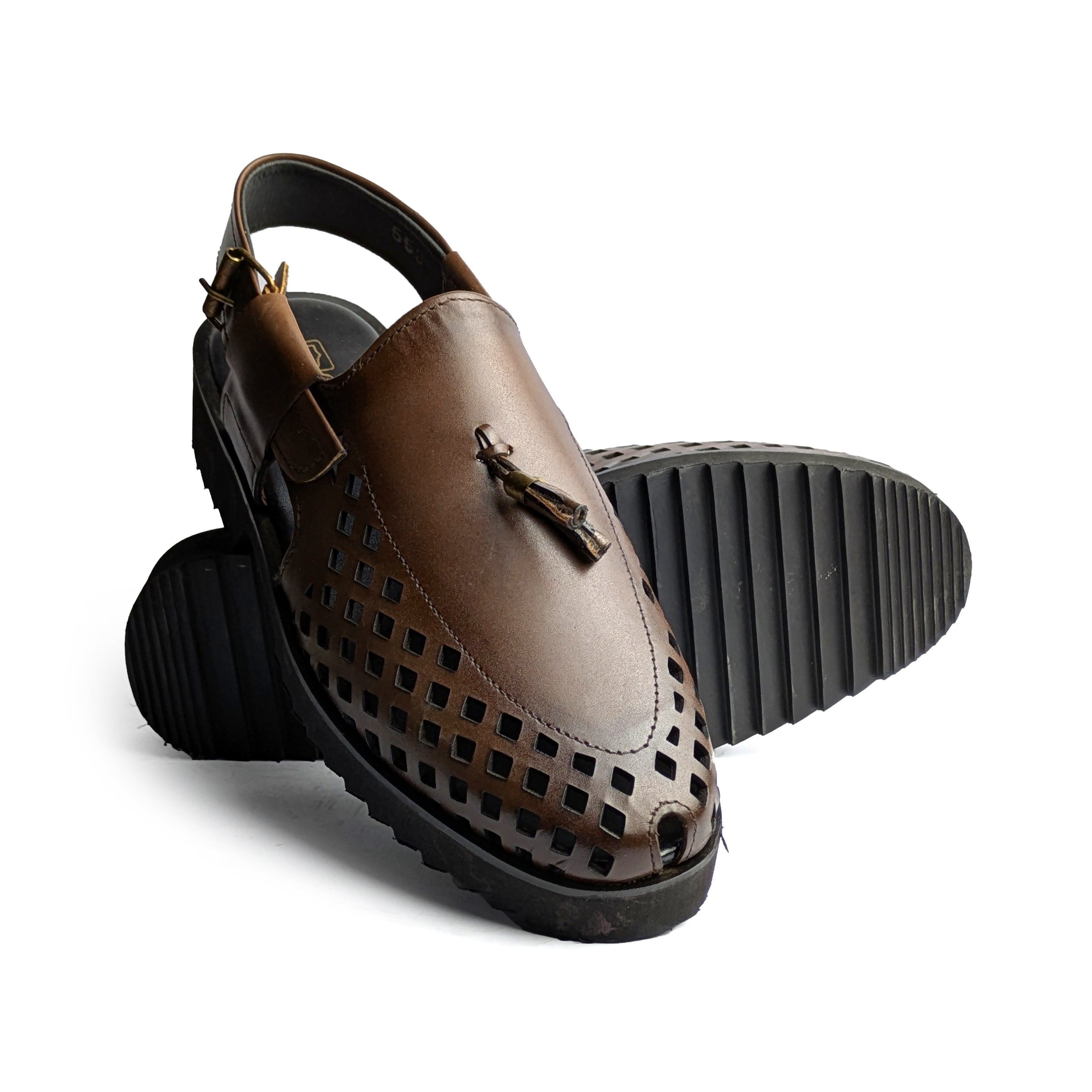 Brown Casual Peshawari