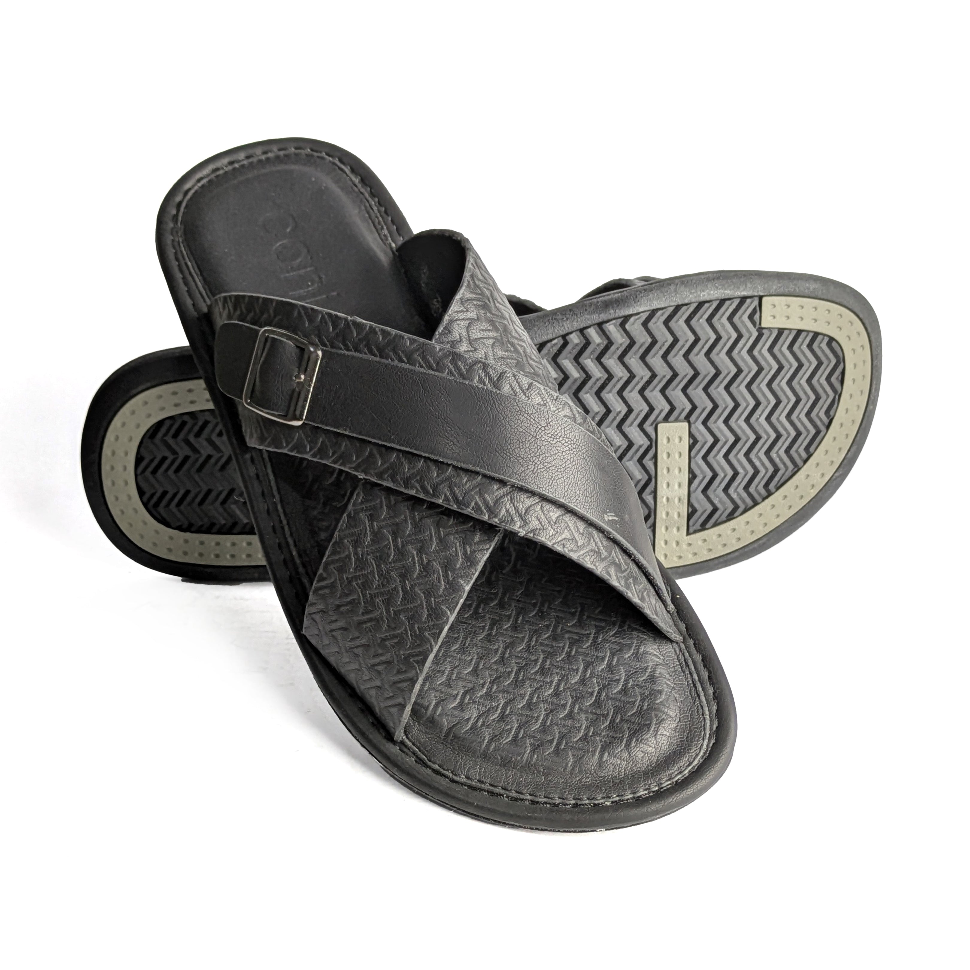 Black Casual Slipper