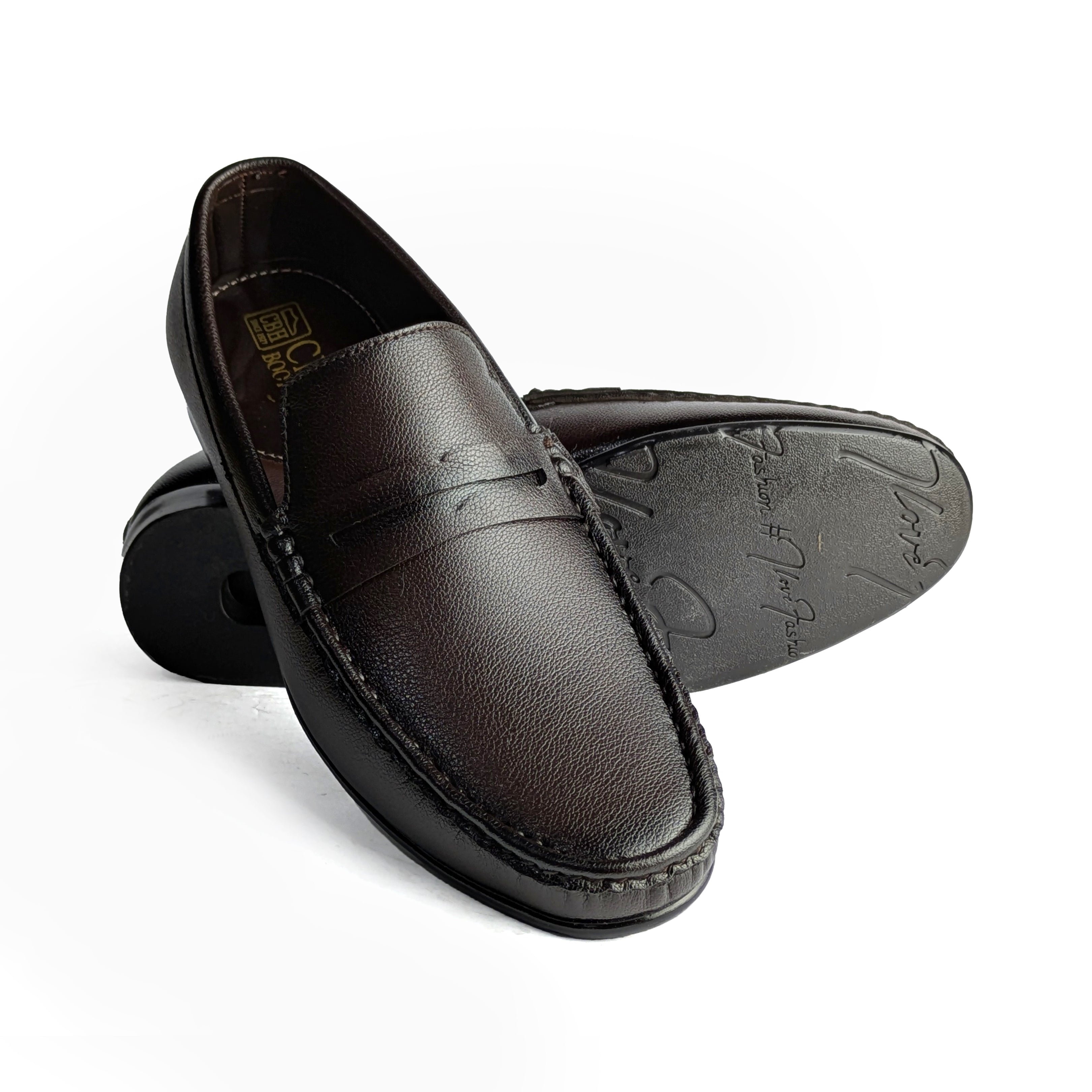 Brown Formal Slip On