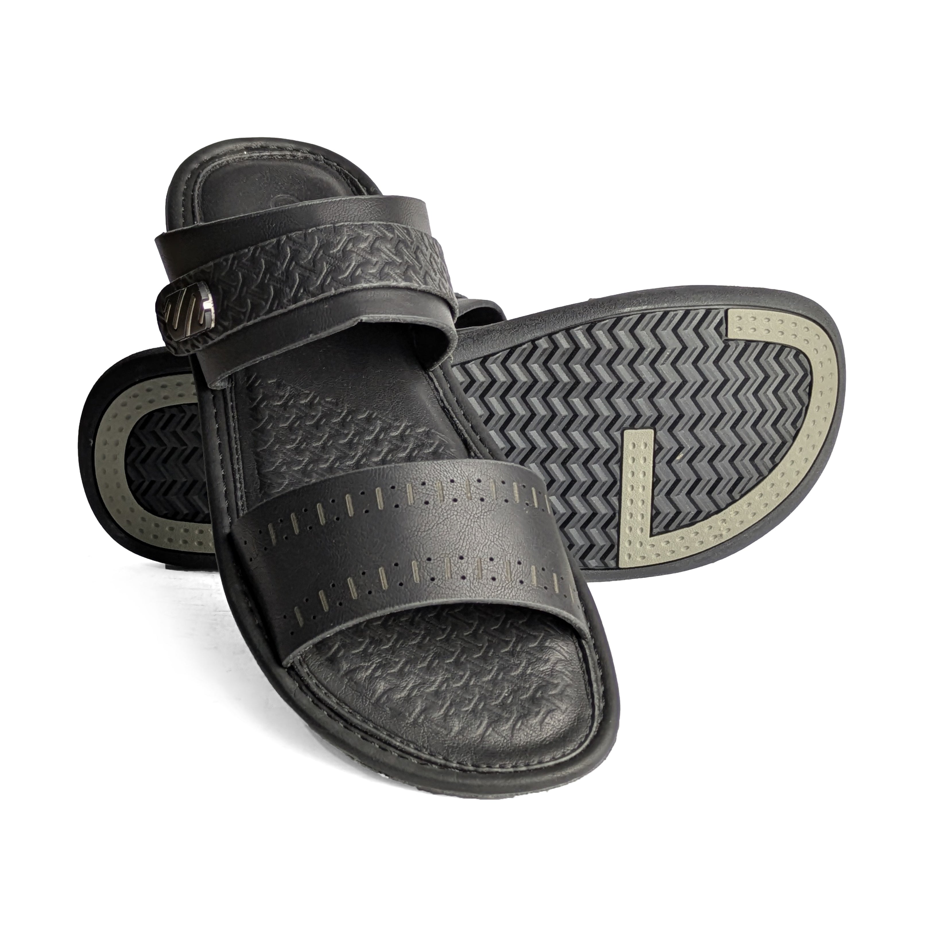 Black Casual Slipper