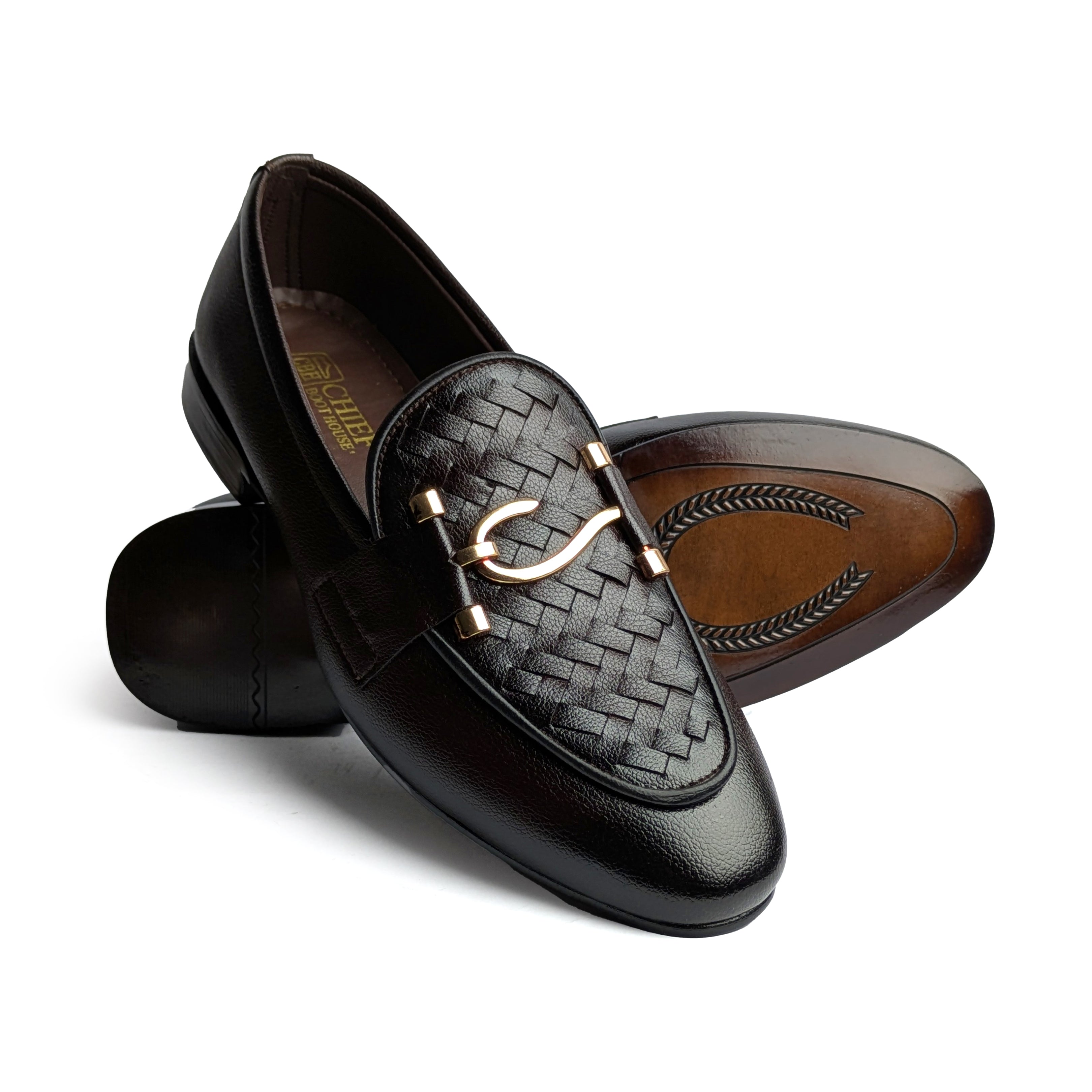 Brown Formal Slip On