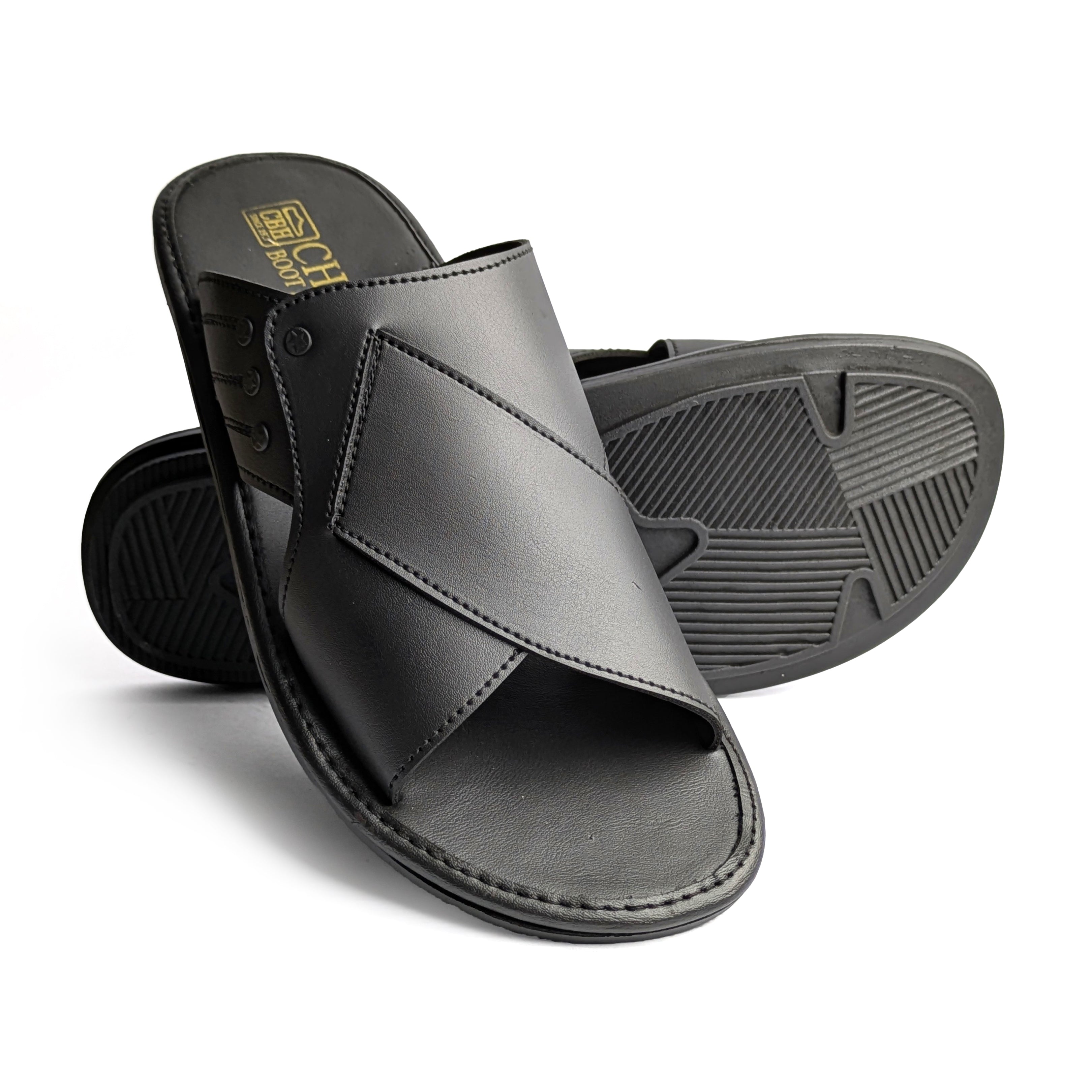 Black Casual Slipper