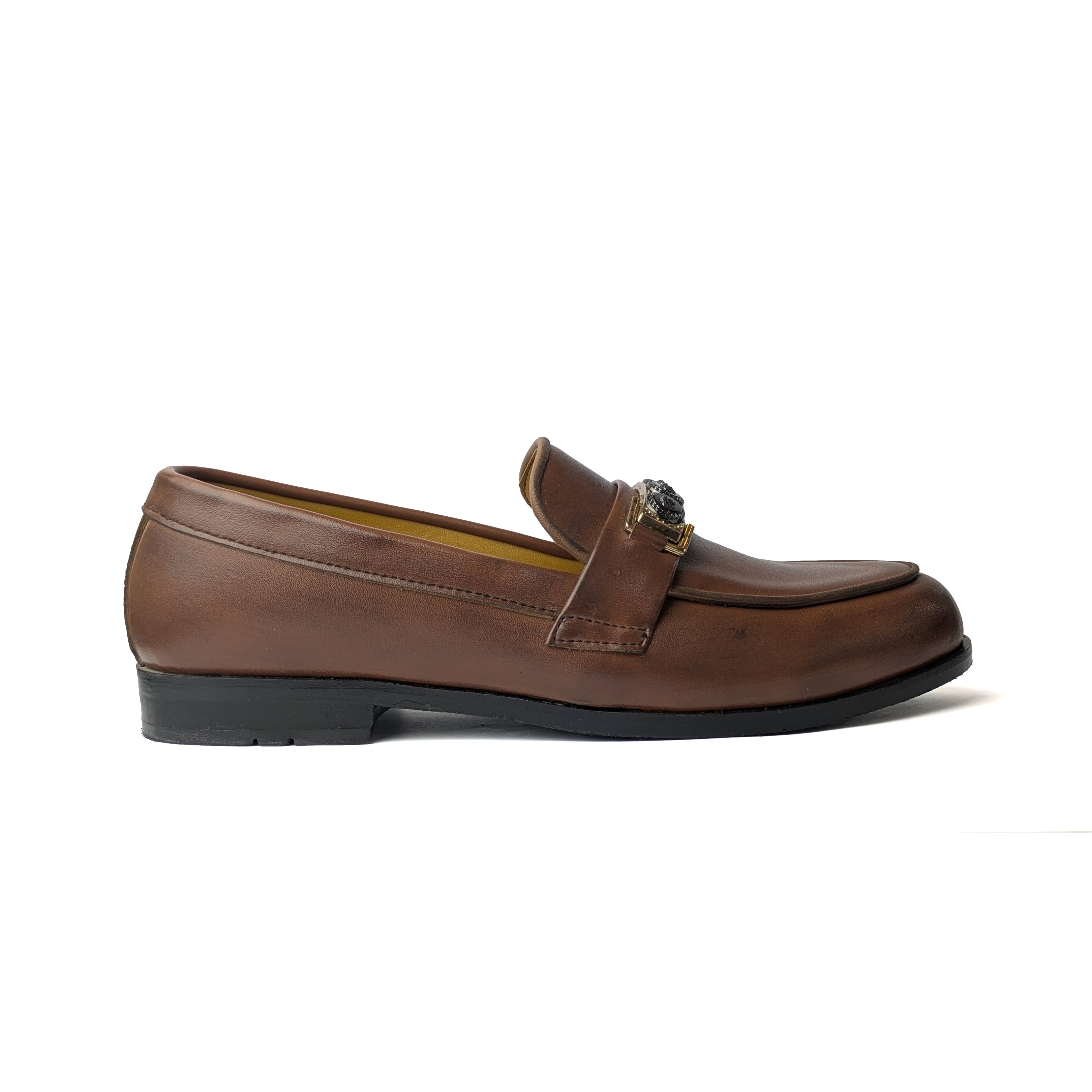 Mustard Formal Slip On