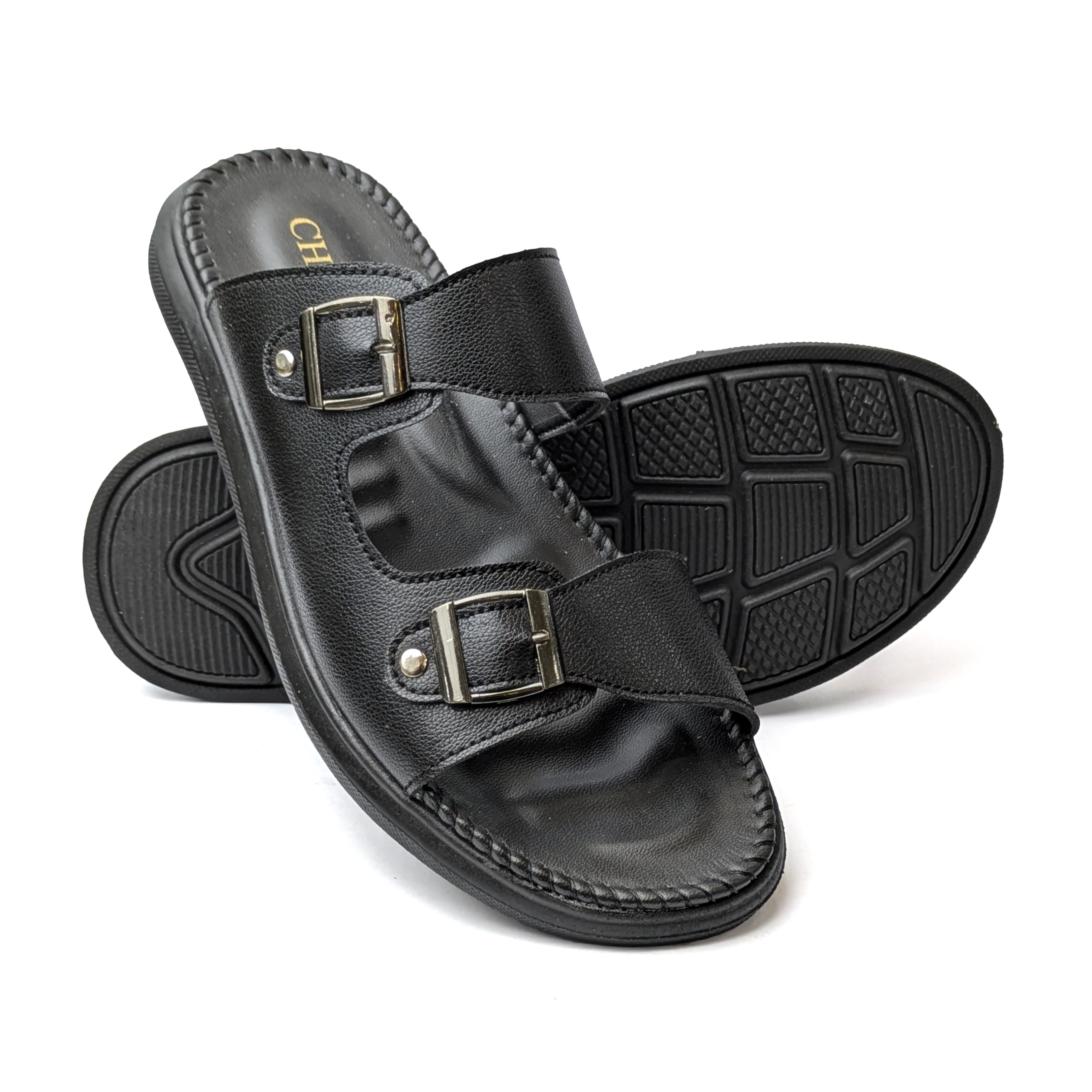 Black Casual Slipper