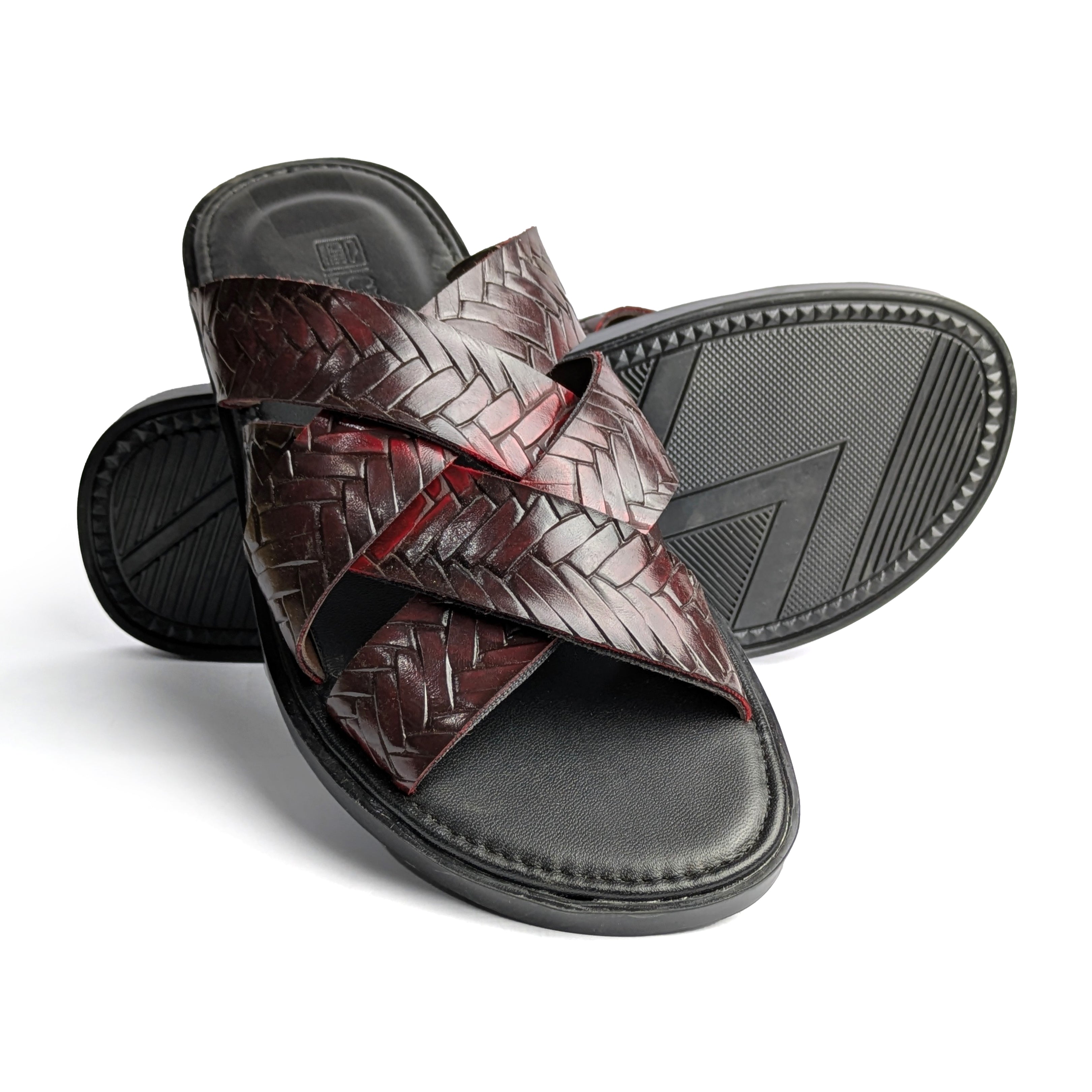 Maroon Casual Slipper