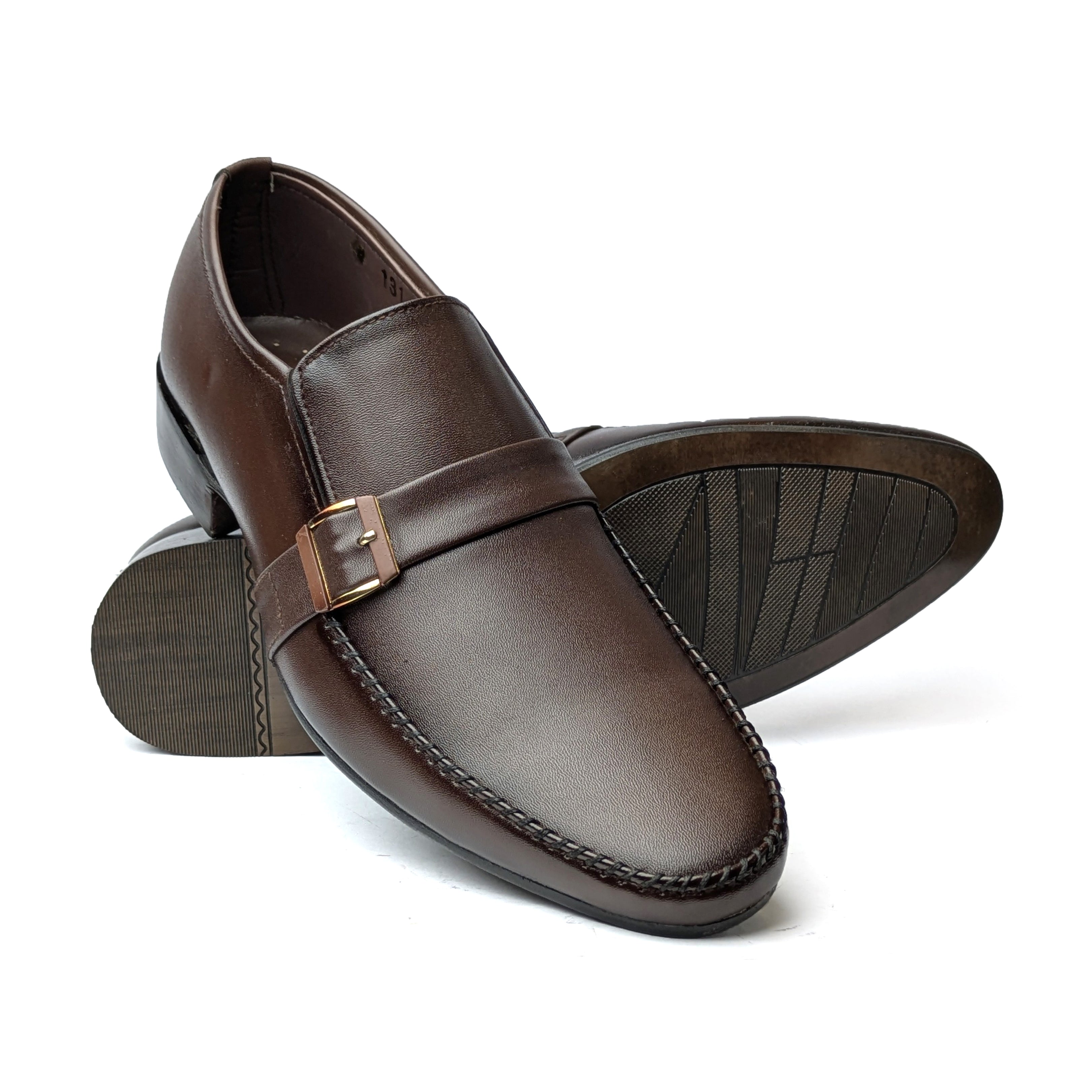 Brown Formal Slip On