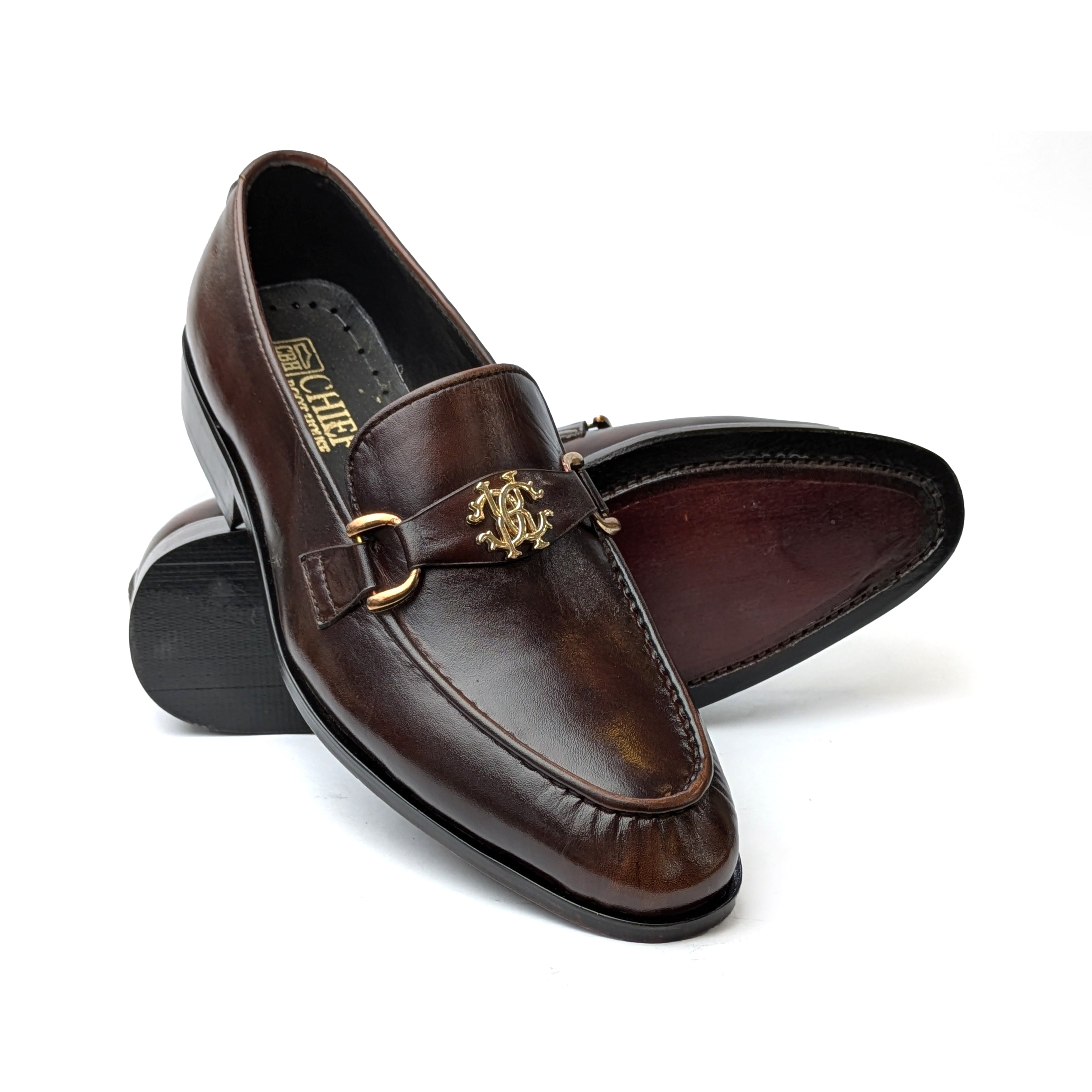 Brown Formal Slip On