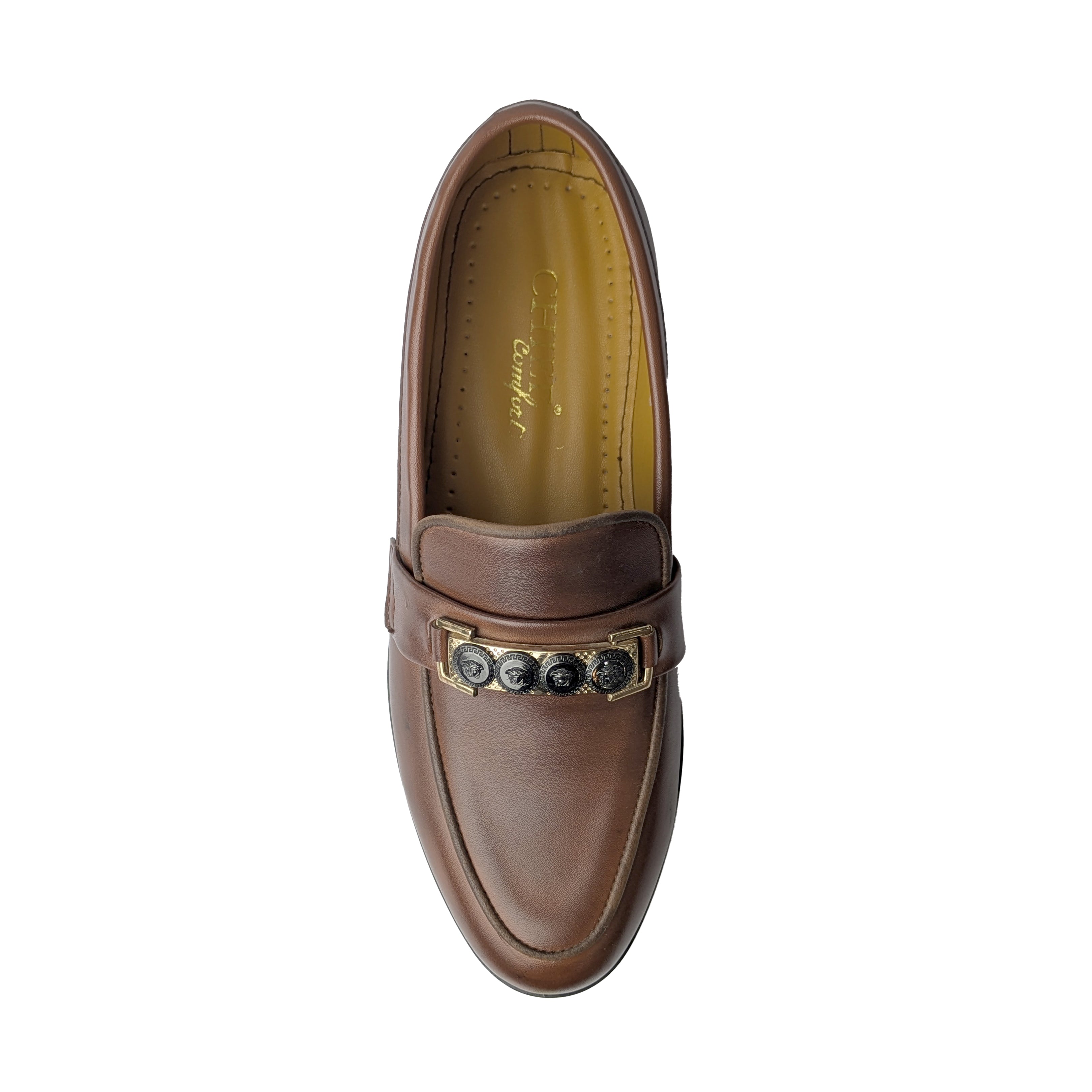 Mustard Formal Slip On