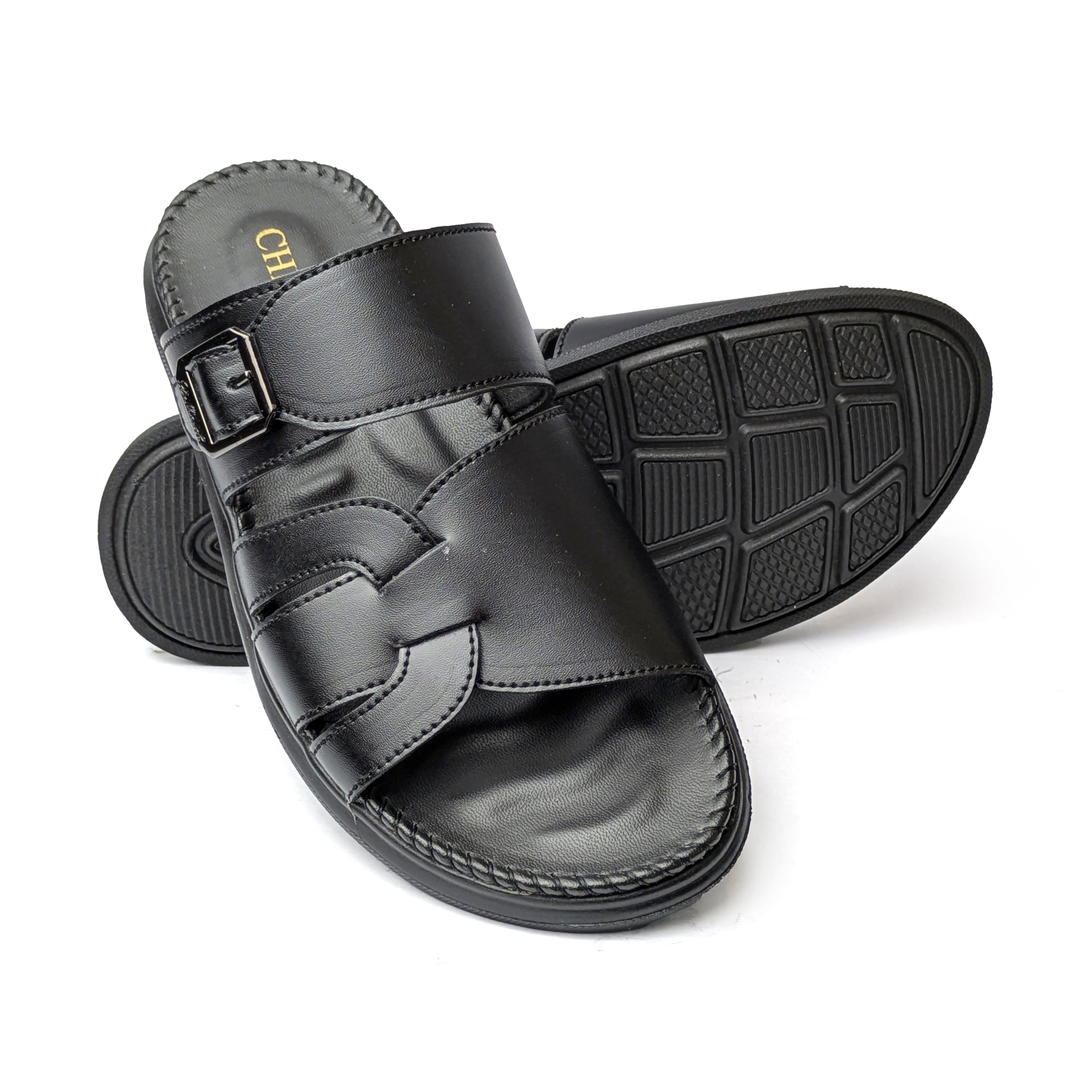 Black Casual Slipper