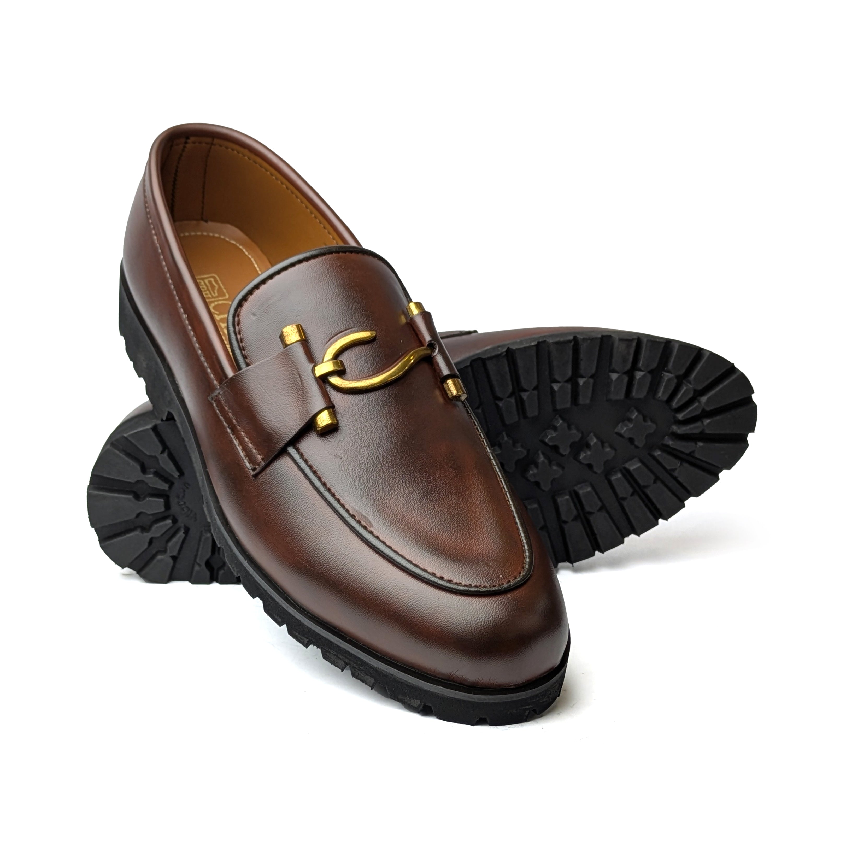 Brown Formal Slip On