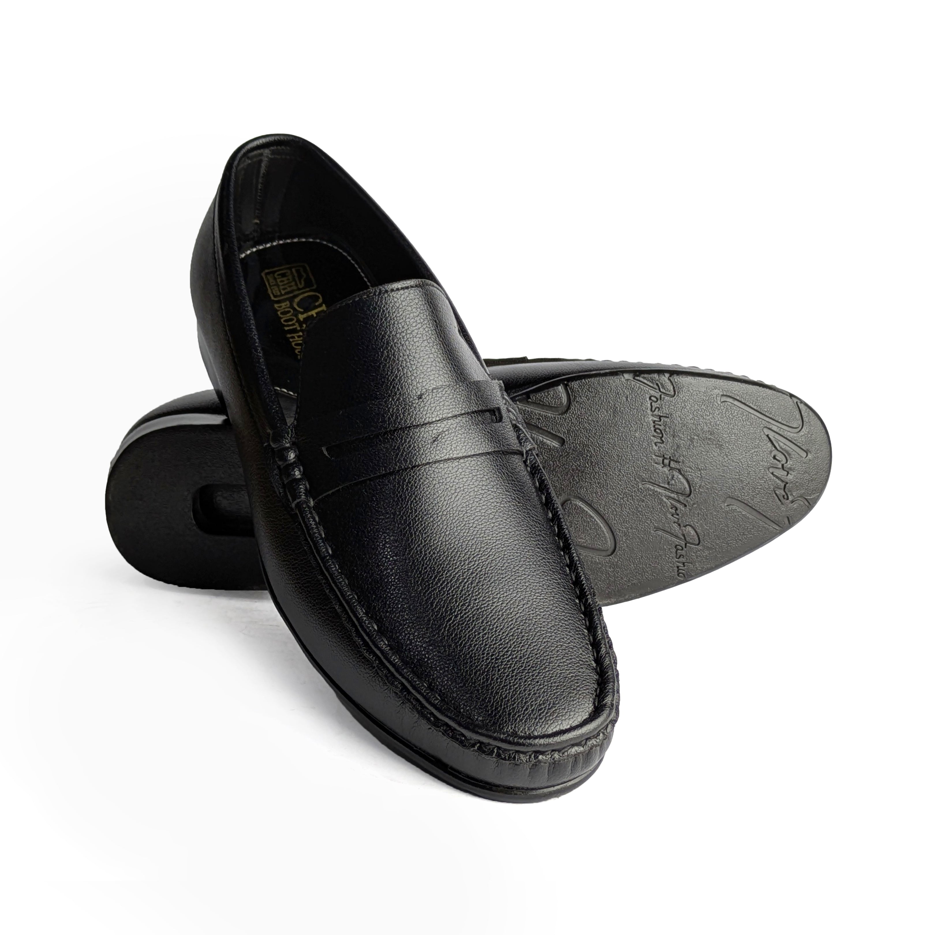 Black Formal Slip On