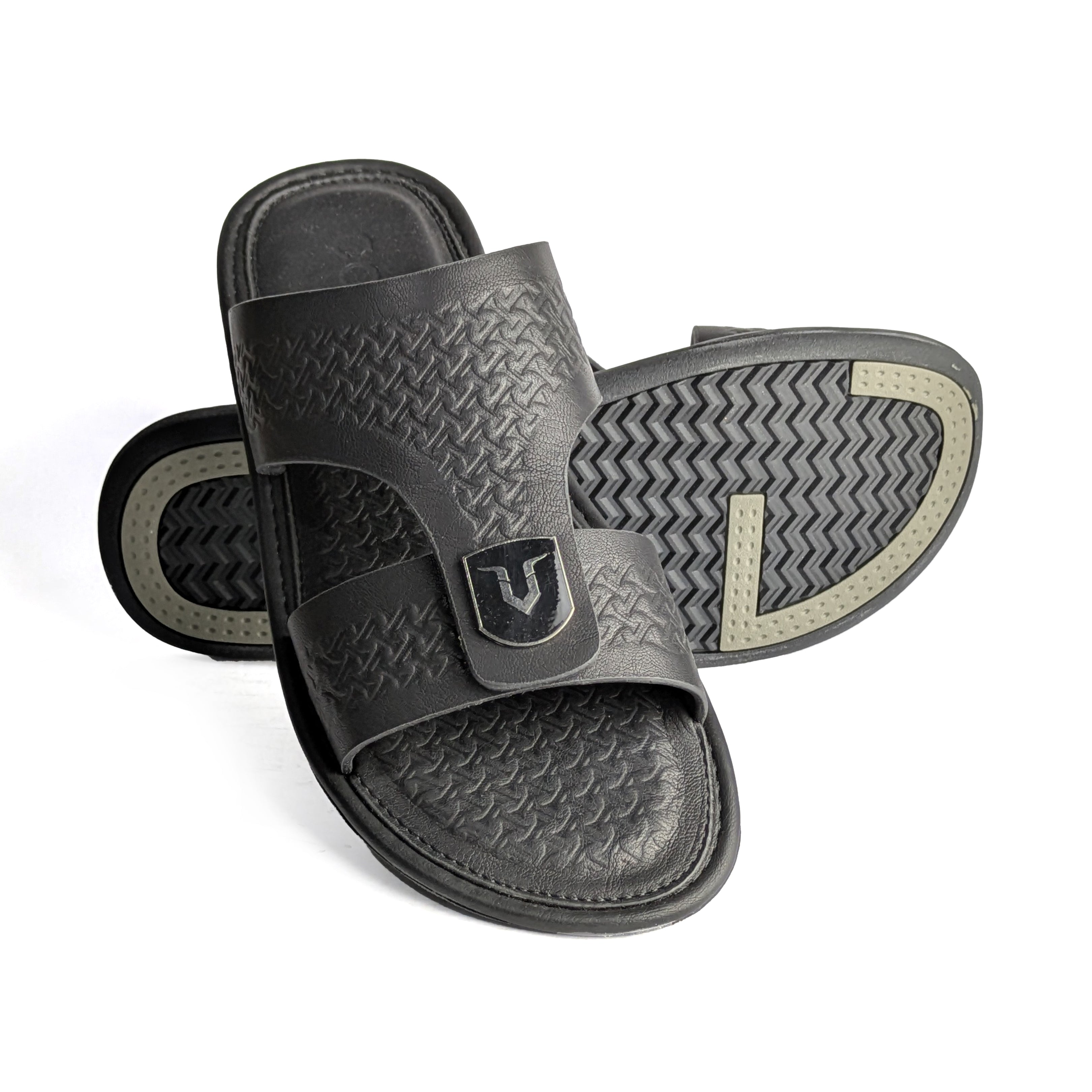 Black Casual Slipper