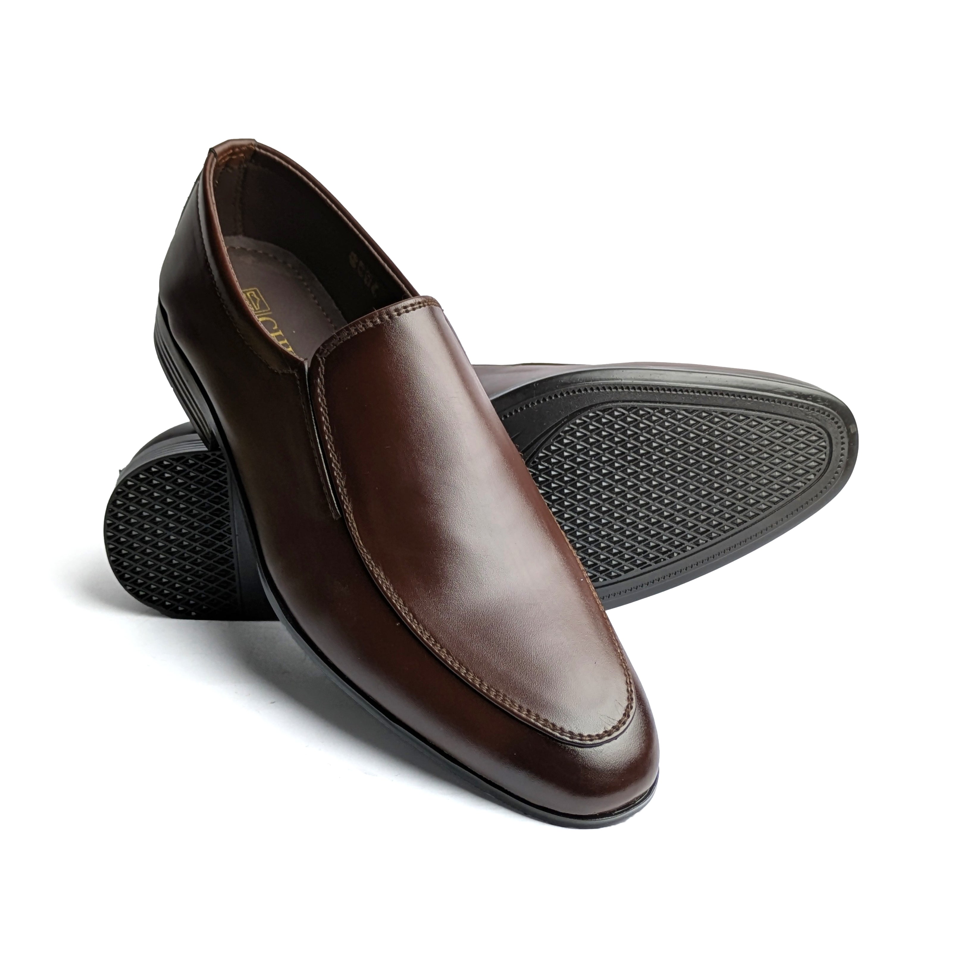 Brown Formal Slip On