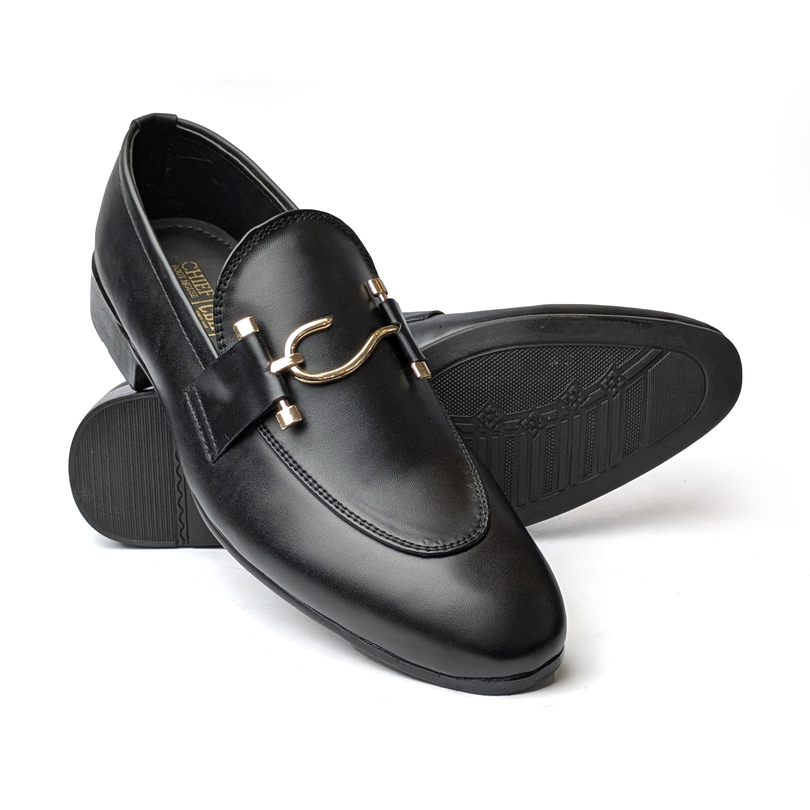Black Formal Slip On
